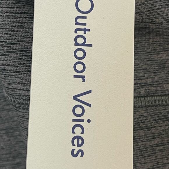 Outdoor Voices‎ Springs 7/8 Leggings in Graphite and Ash XS NWT - Picture 7 of 7